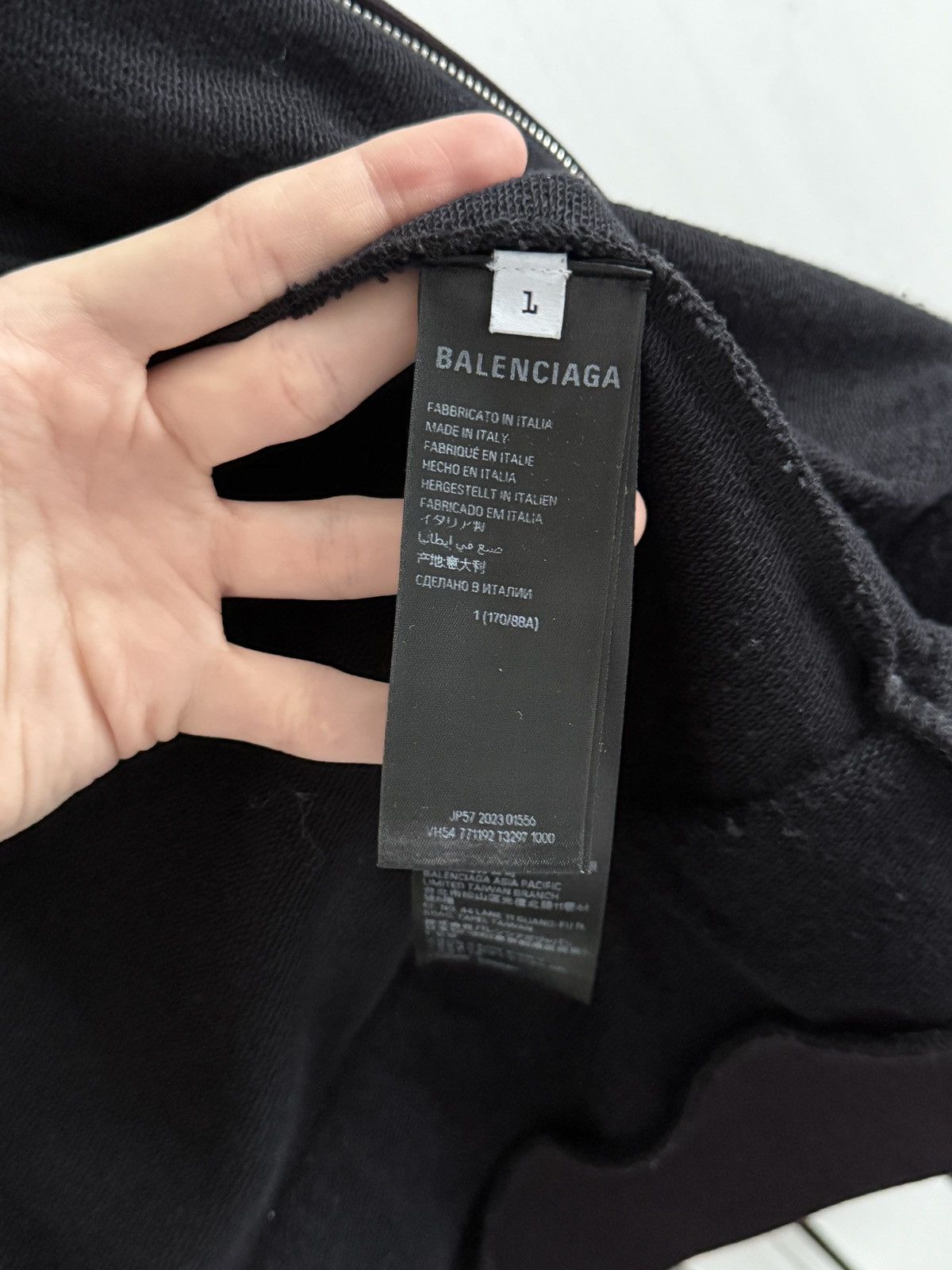 Balenciaga Balenciaga Double Layered Cardigan Unity Size US L / EU 52-54 / 3 - 5 Thumbnail