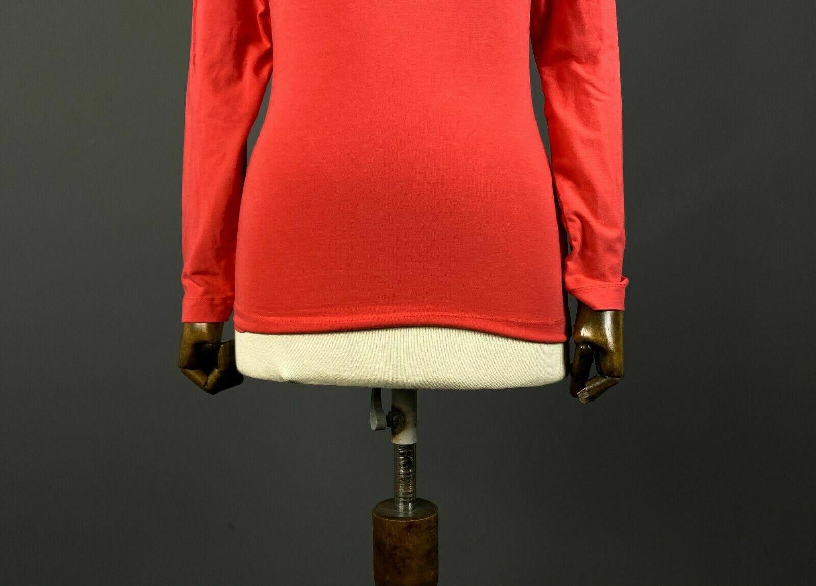 Designer Deerberg by Oska Red Boat Neck Pullover Sweater Size S Size S / US 4 / IT 40 - 3 Thumbnail