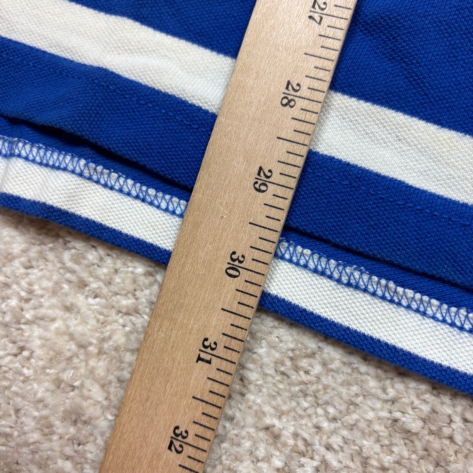 Polo Ralph Lauren VTG Polo Ralph Lauren Striped Polo Shirt Men's XL Old Money Size US XL / EU 56 / 4 - 6 Thumbnail