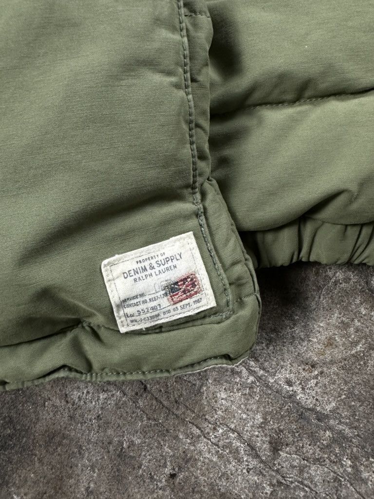 Denim & Supply Ralph Lauren Ralph Lauren Fur Hood Puffer Down Jacket Khaki Size US L / EU 52-54 / 3 - 8 Thumbnail