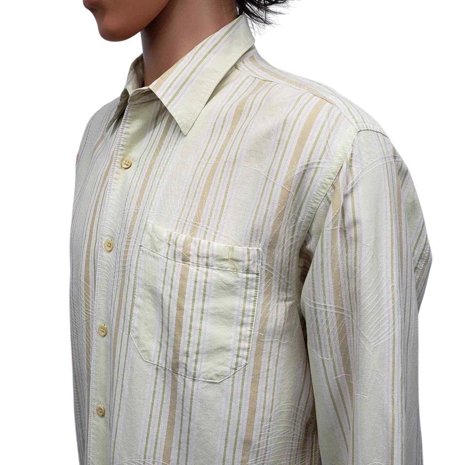 Tommy Bahama Tommy Bahama Shirt Tencel Hidden Button down Striped Floral Size US L / EU 52-54 / 3 - 6 Thumbnail