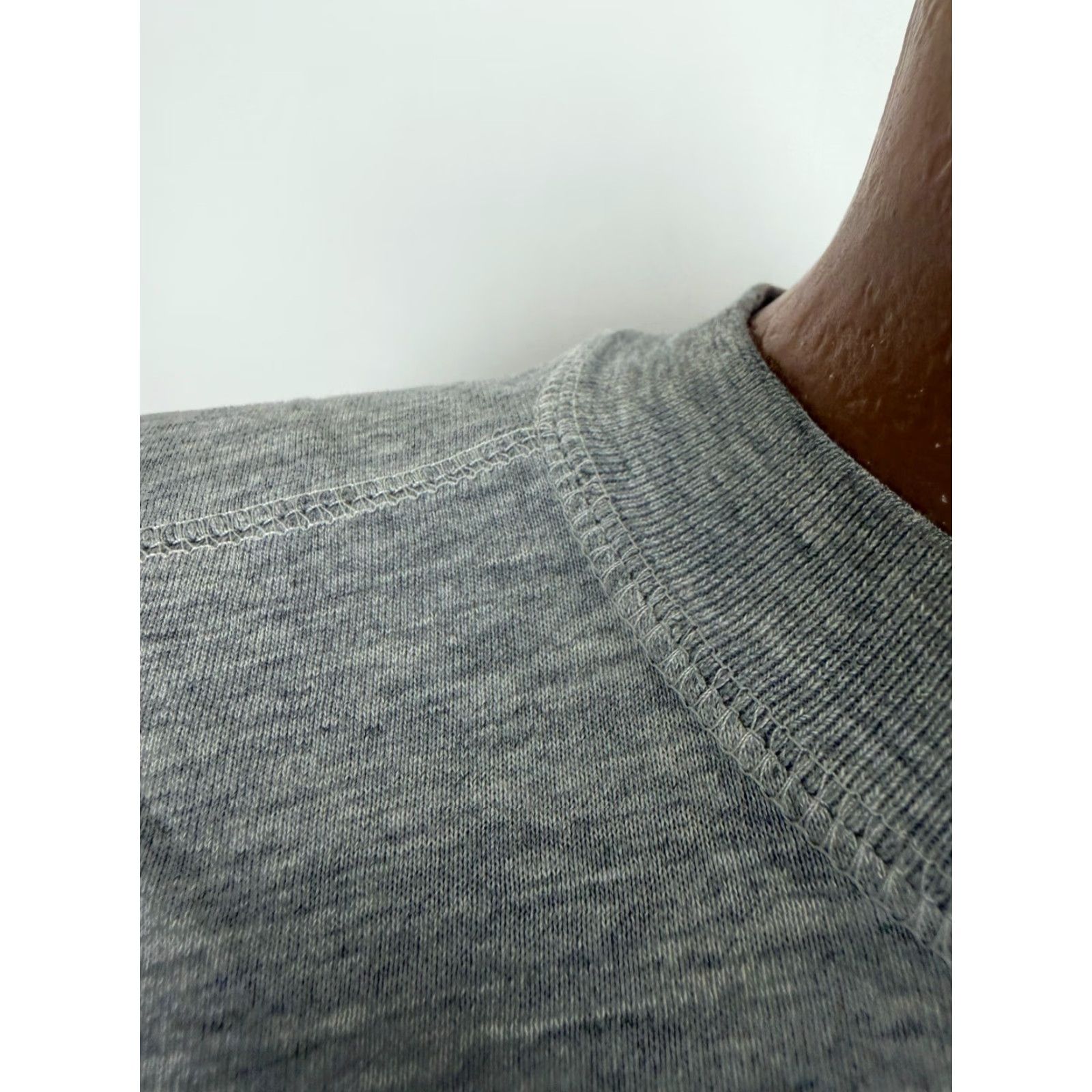 Vintage Vintage 90s Puritan Shirt XL Minimal Gray Silky Cotton Poly Blend Henley T-Shirt Size US XL / EU 56 / 4 - 3 Thumbnail