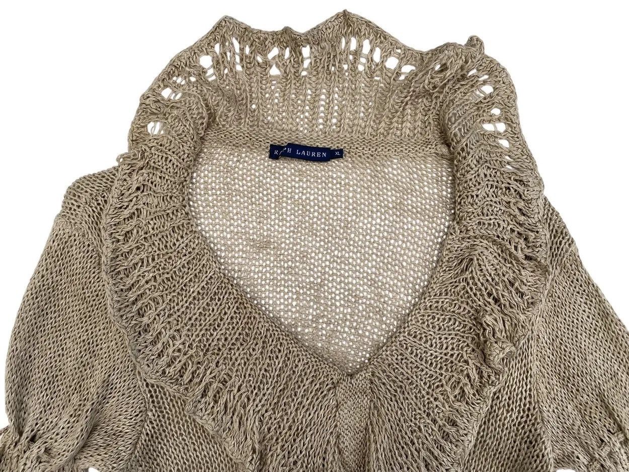 Ralph Lauren Ralph Lauren Mesh Knitwear Sweater Size L / US 10 / IT 46 - 5 Thumbnail