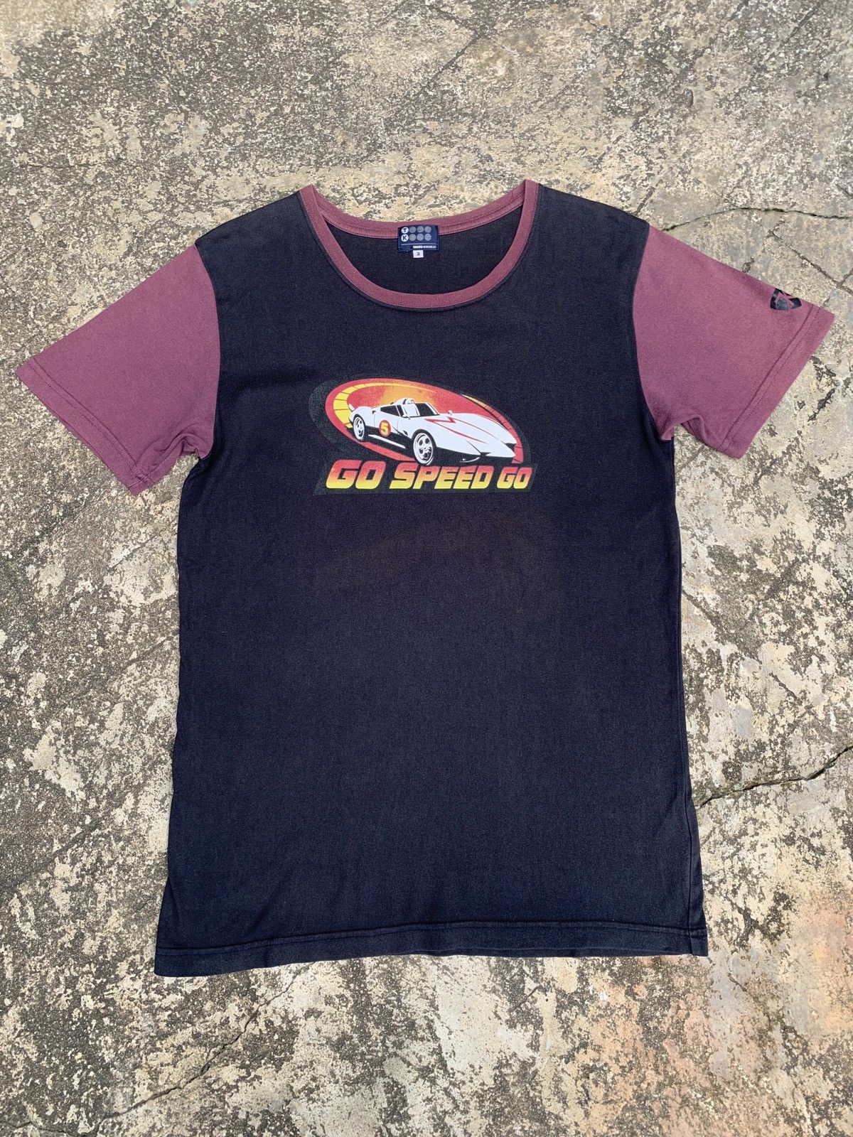 Anime × Japanese Brand × Takeo Kikuchi 2000s Takeo Kikuchi x Speed Racer Faded Multicolor Top Size US M / EU 48-50 / 2 - 1 Thumbnail