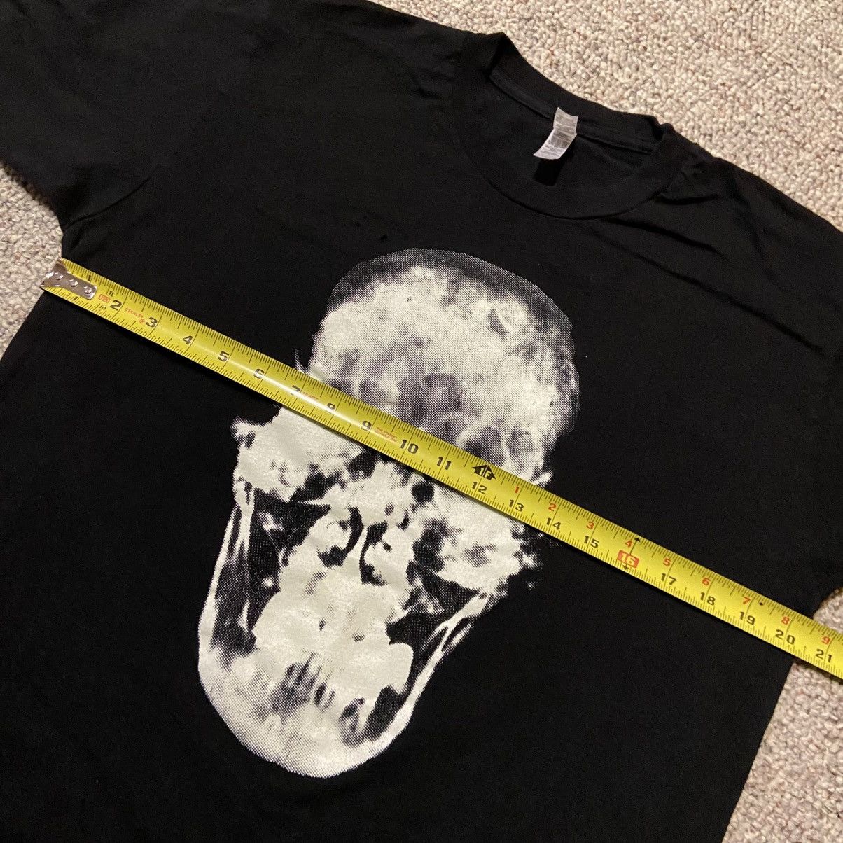 American Apparel Y2K Glow in the Dark Skull Shirt Size US L / EU 52-54 / 3 - 5 Thumbnail