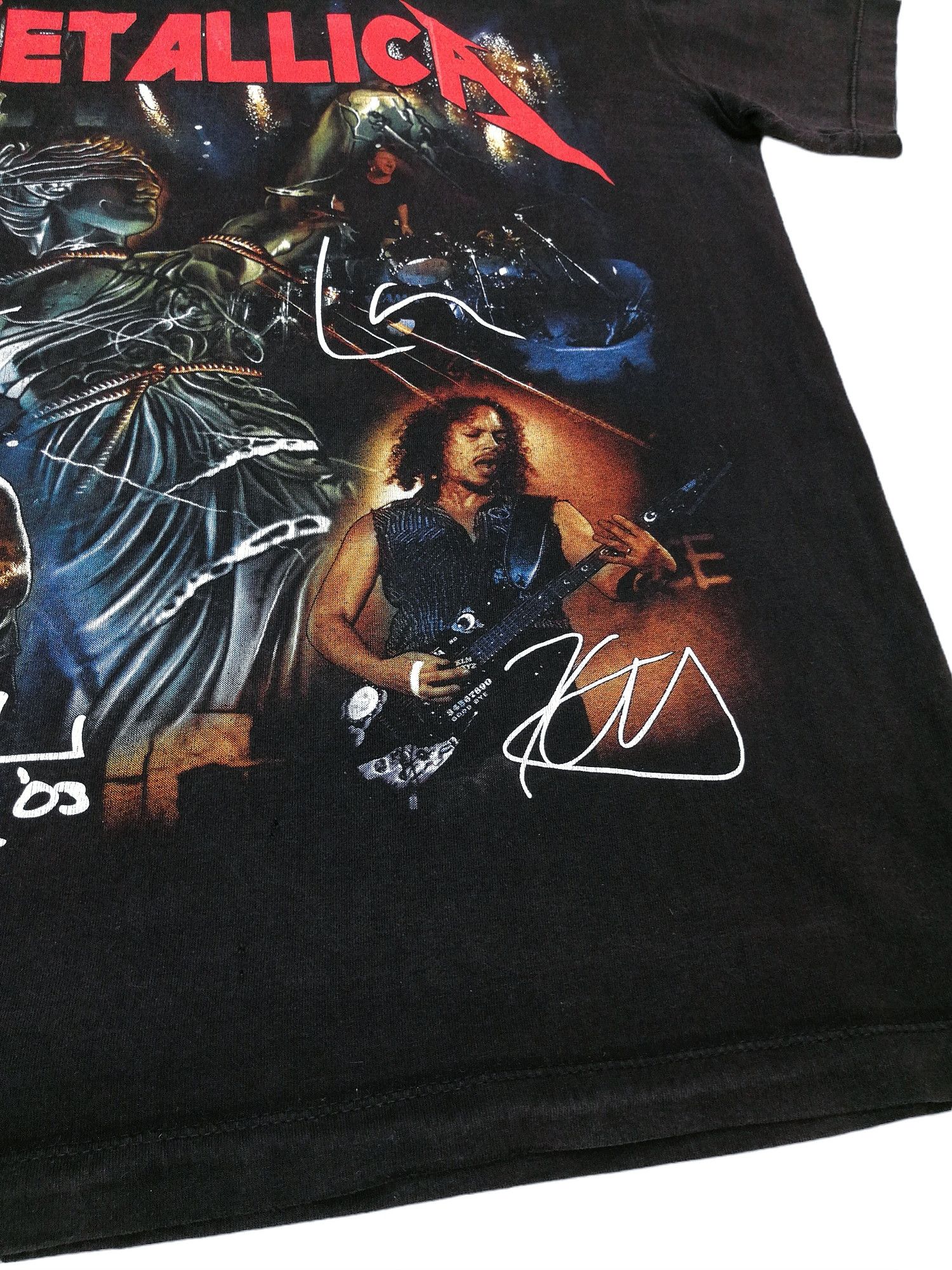 Band Tees × Metallica Rock Machine Metallica T-Shirt Rock Overprint Size US S / EU 44-46 / 1 - 6 Thumbnail