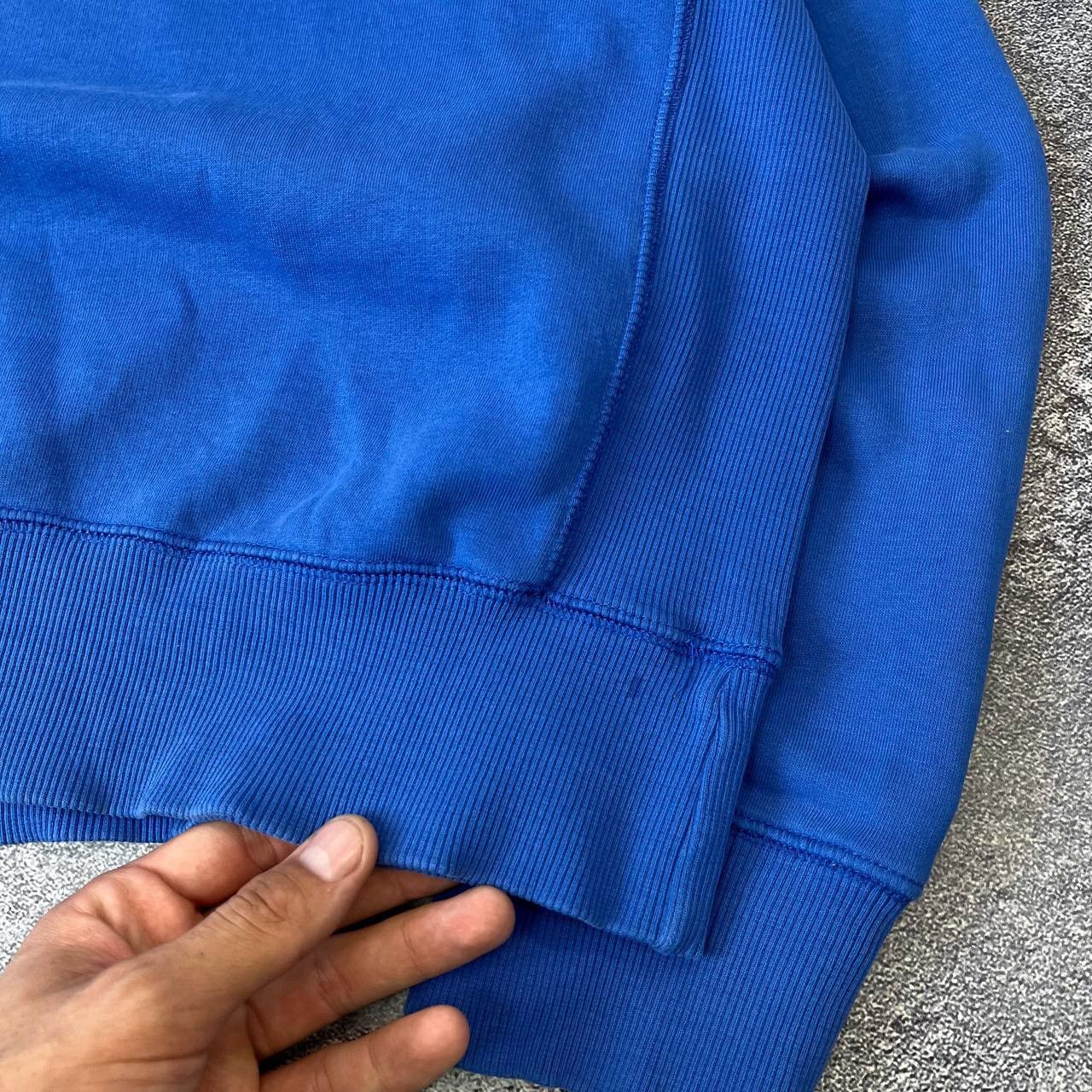 Nike Vintage Blue Sweatshirt Nike,basic mini logo y2k style Size US XL / EU 56 / 4 - 10 Thumbnail