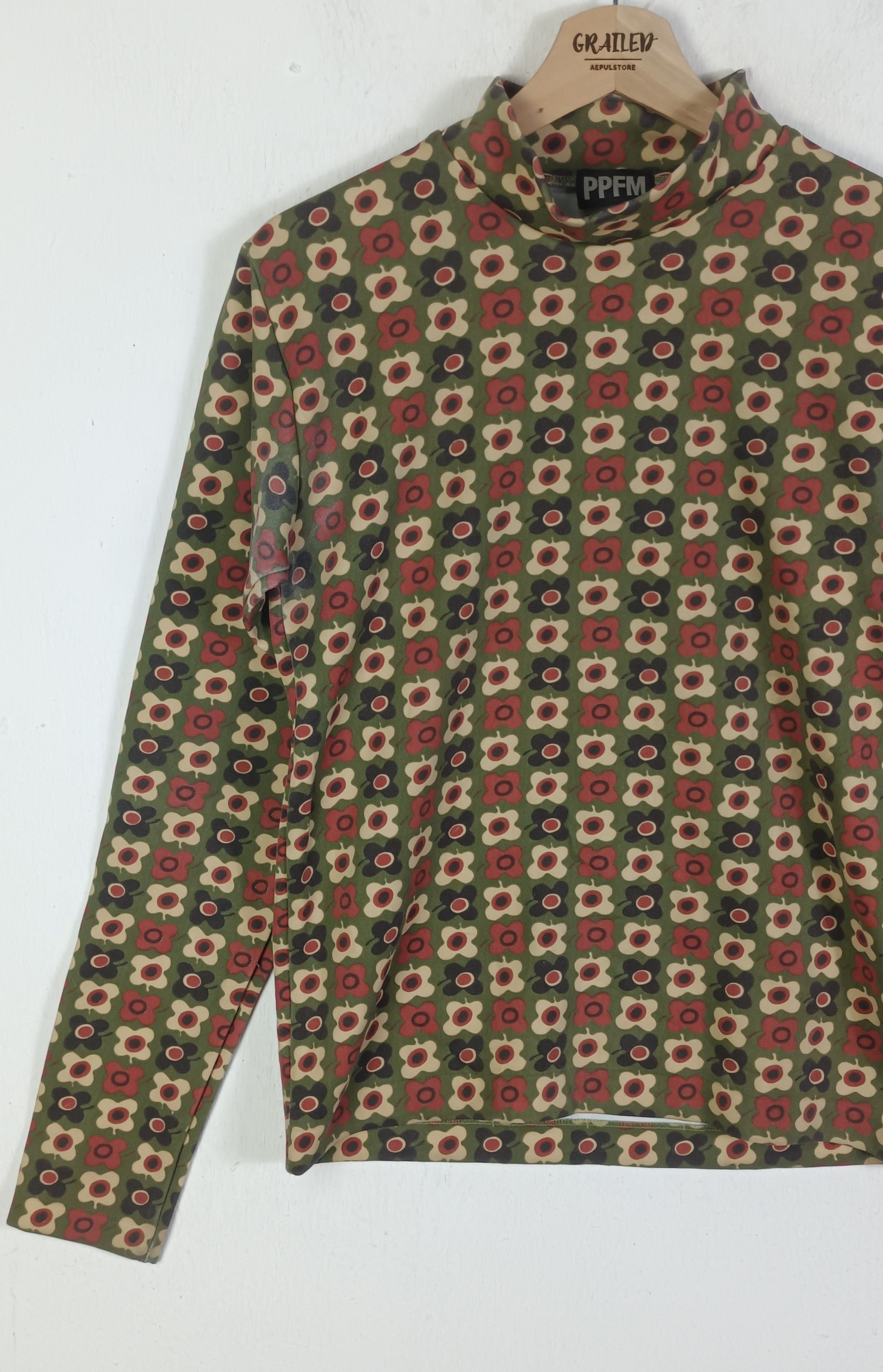 PPFM PPFM For Men Flower Shirt Long Sleeve Size US S / EU 44-46 / 1 - 4 Thumbnail