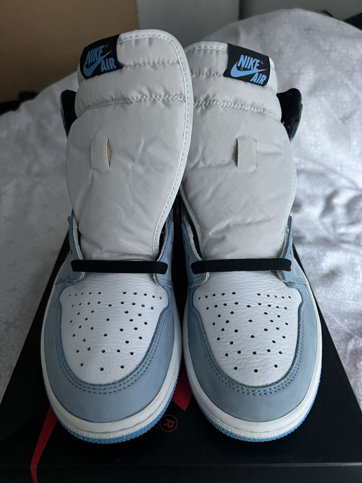 Jordan Brand Jordan 1 Retro High University Blue 2021 Size US 10 / EU 43 - 10 Thumbnail