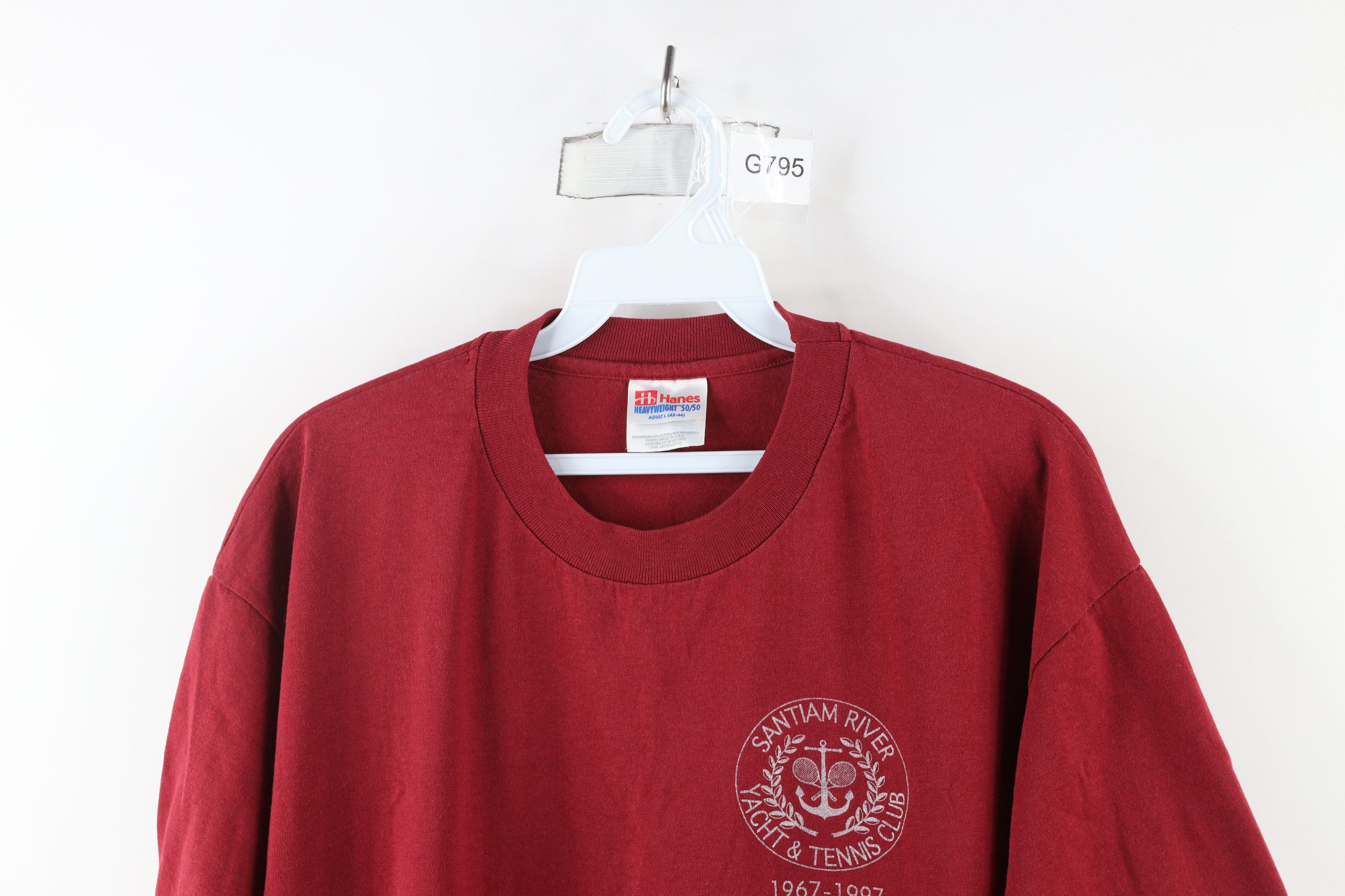 Vintage Vintage 90s Spell Santiam River Yacht Tennis Club T-Shirt Size US L / EU 52-54 / 3 - 2 Thumbnail