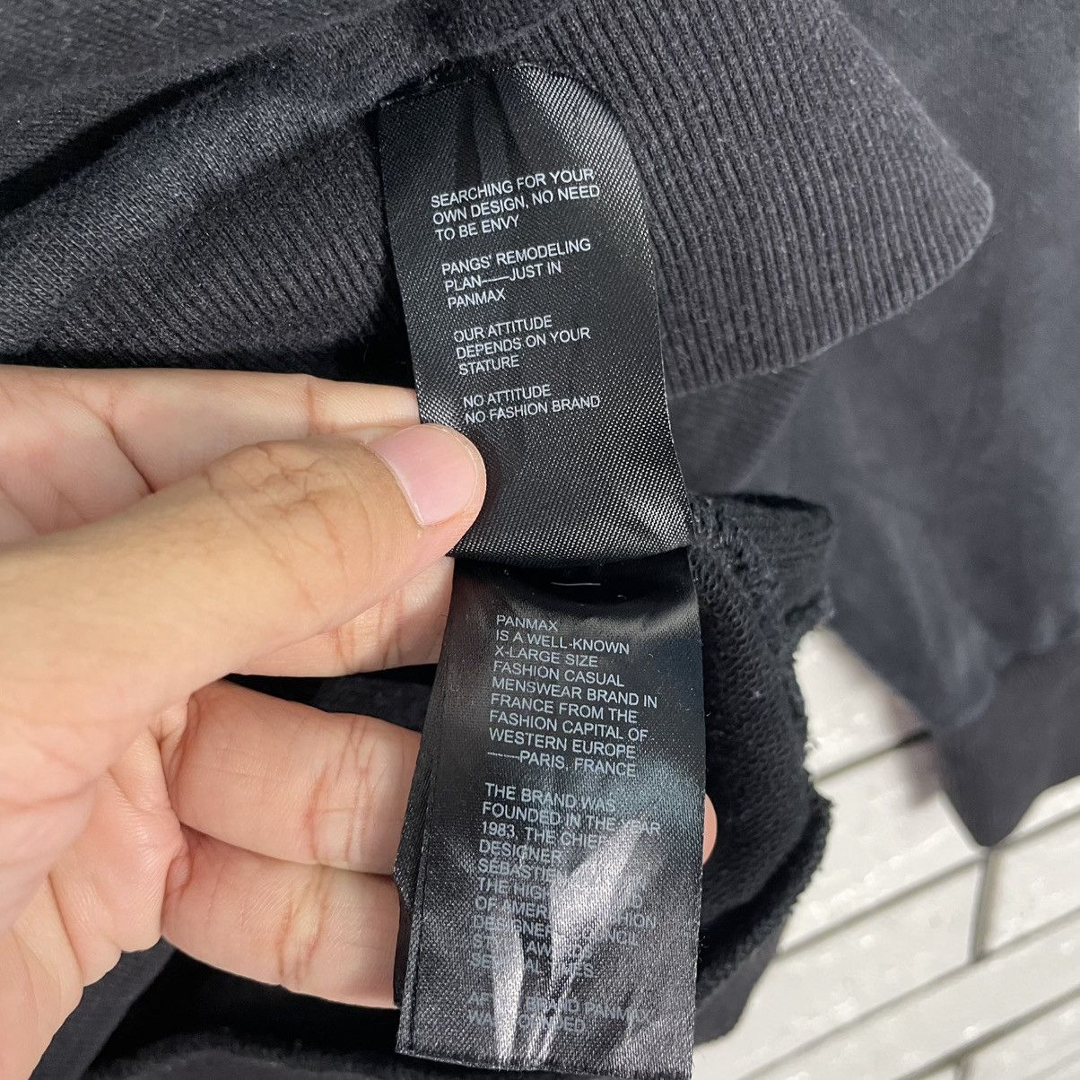 Other Panmax Crewneck Black Sweatshirt Size US XL / EU 56 / 4 - 14 Thumbnail