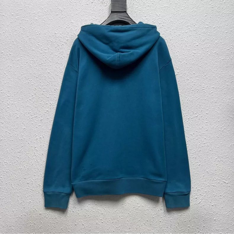 Louis Vuitton LOUIS VUITTON Lake Blue Pin Embroidered Hoodie 2504-Nextarr Size US L / EU 52-54 / 3 - 2 Thumbnail