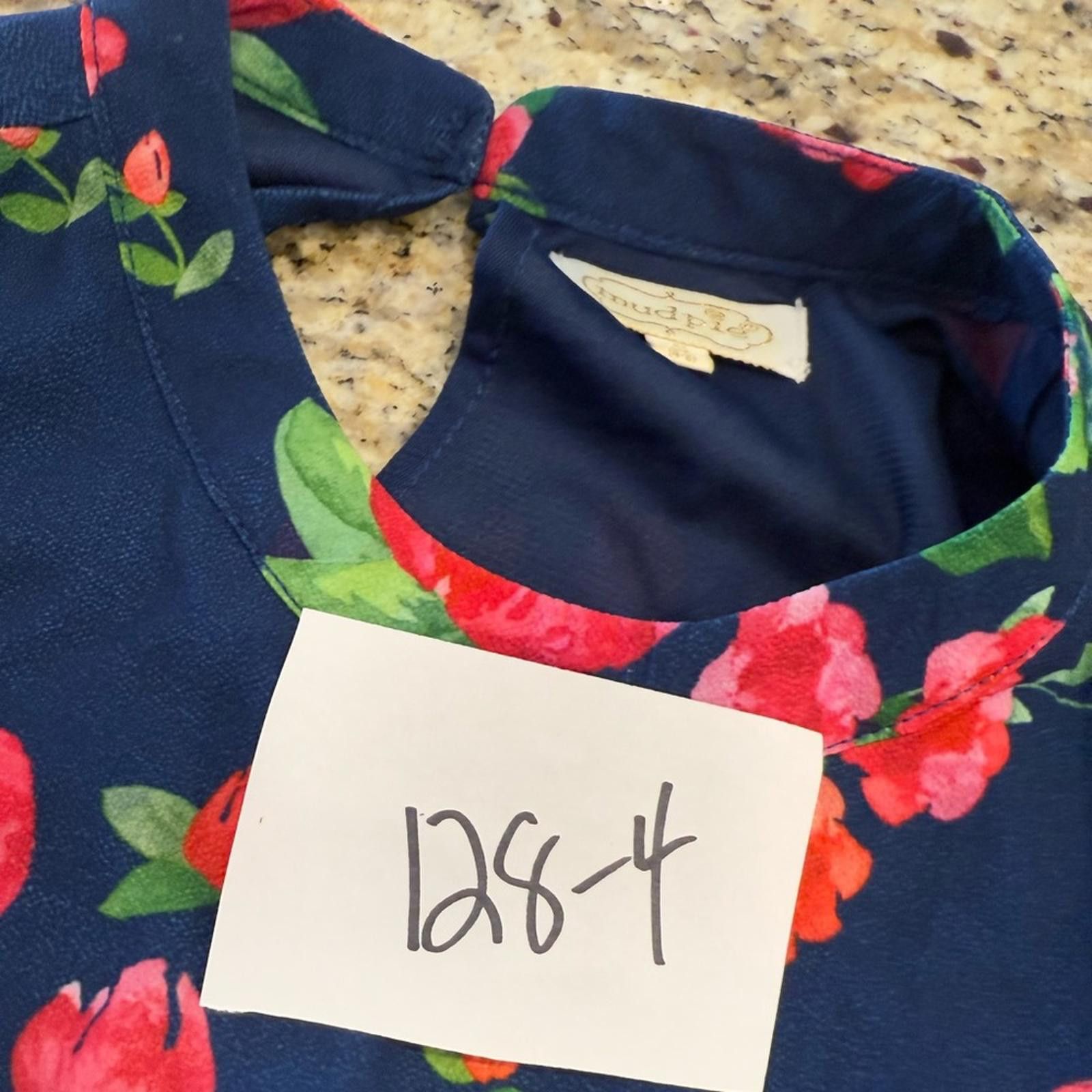 Other Mud Pie floral rose sleeveless midi dress Size small Size S / US 4 / IT 40 - 10 Thumbnail