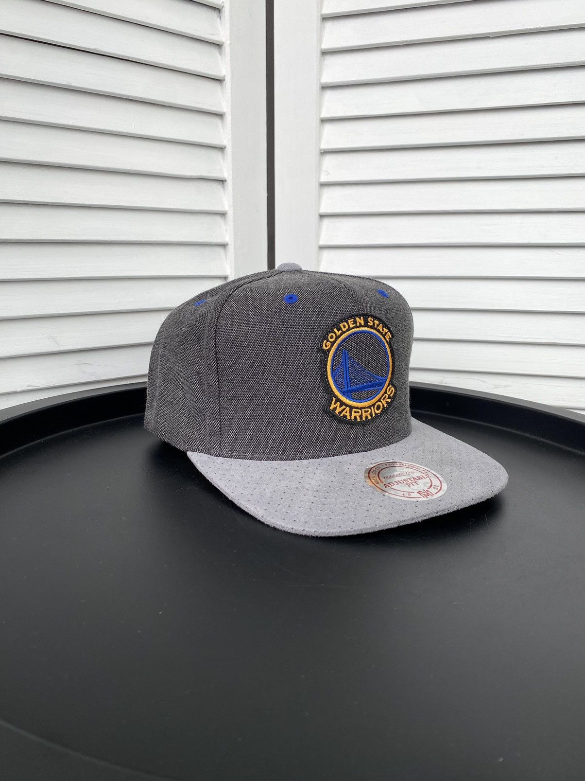 Mitchell & Ness × NBA Mitchell Ness Golden State Warriors NBA Basketball Snapback Size ONE SIZE - 1 Thumbnail