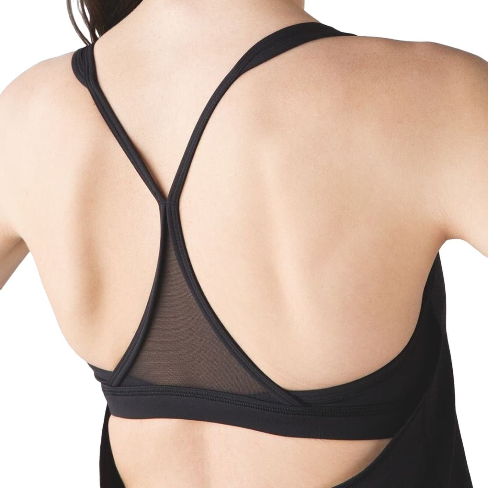 Lululemon LULULEMON W Minimalist Tank Black with Built In Bra Sz 10 Size L / US 10 / IT 46 - 2 Thumbnail