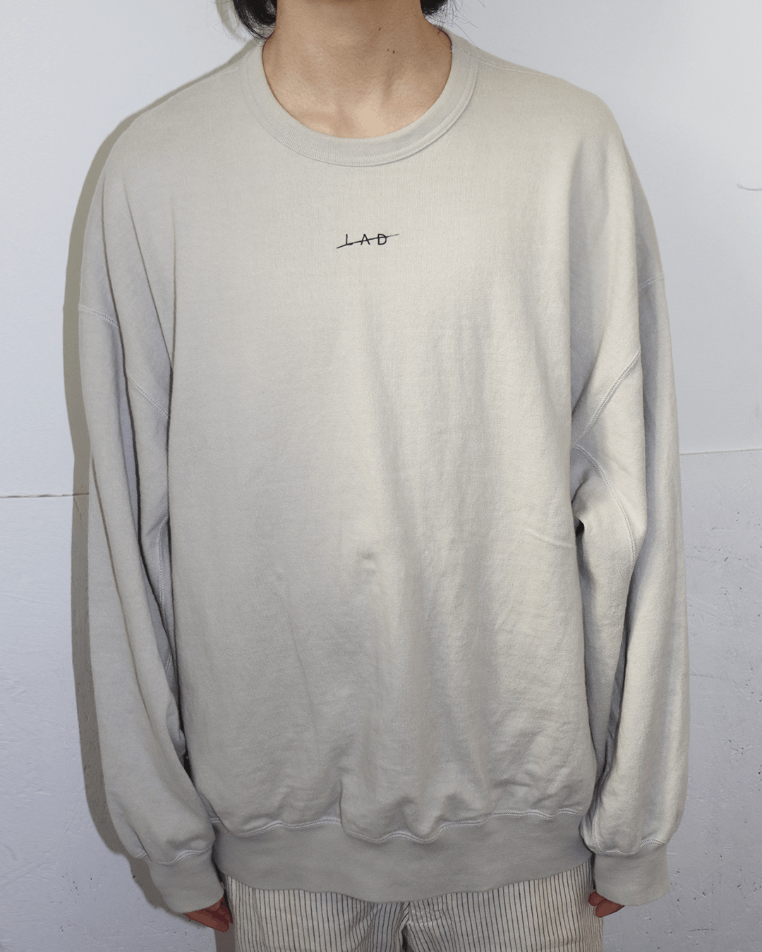 Lad Musician Lad Musician LAD Embroidered Oversize Sweatshirt Size US S / EU 44-46 / 1 - 4 Thumbnail