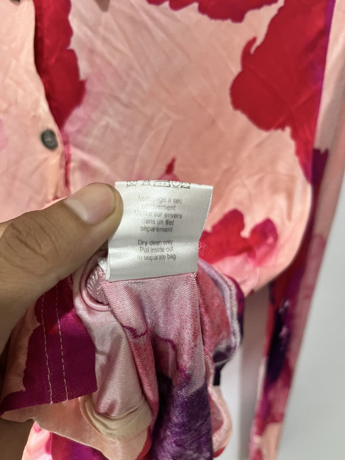 Celine Vintage Celine blossom blouse Size L / US 10 / IT 46 - 5 Thumbnail