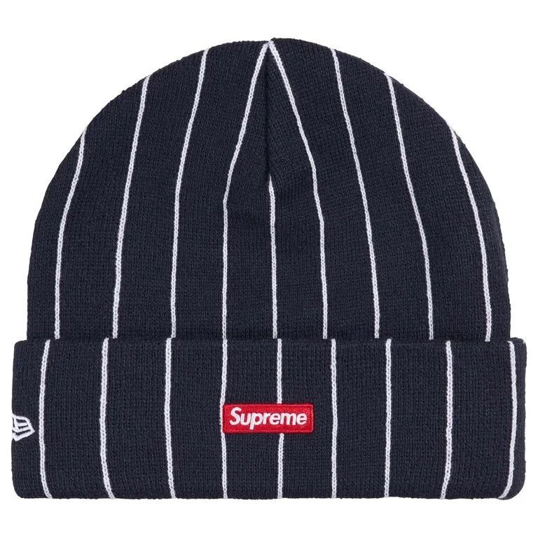 New Era × Supreme Supreme Devil S Logo Beanie Striped SS26 Size ONE SIZE - 2 Thumbnail