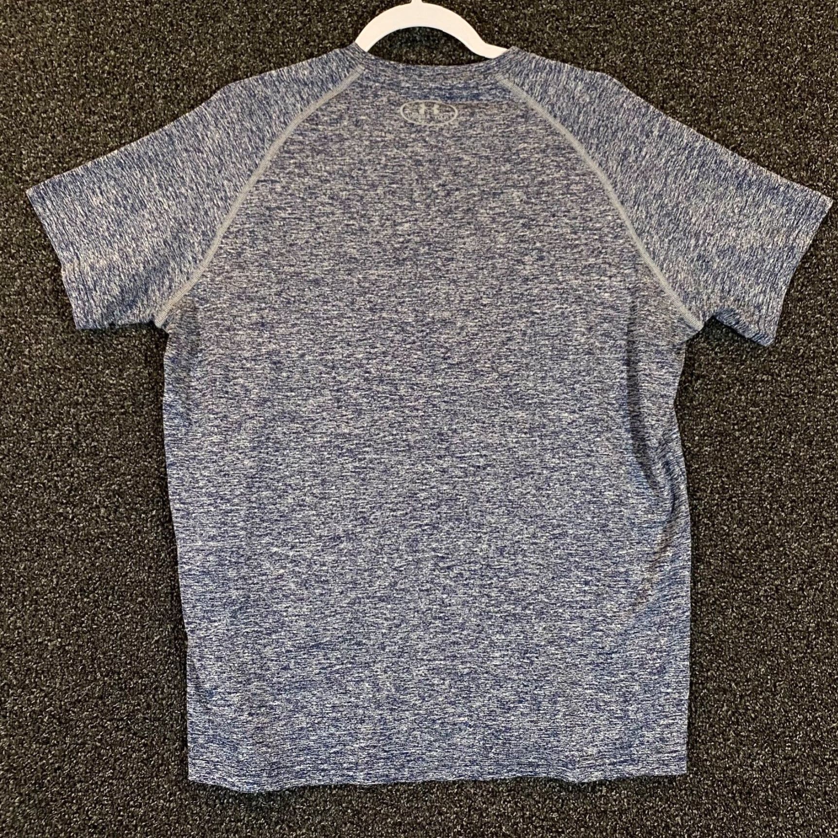 Under Armour Under Armour Shirt Mens Medium HeatGear Blue Short Sleeve T-Shirt Athletic Workout Classic Sun Summer Mens Size US M / EU 48-50 / 2 - 7 Thumbnail