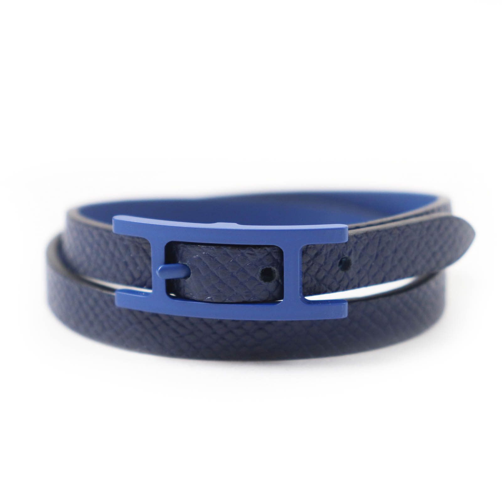 Hermes Hermes Hermes Beapi de Bourtour Leather Bracelet Size 17 Leather Bracelet Size ONE SIZE - 1 Thumbnail