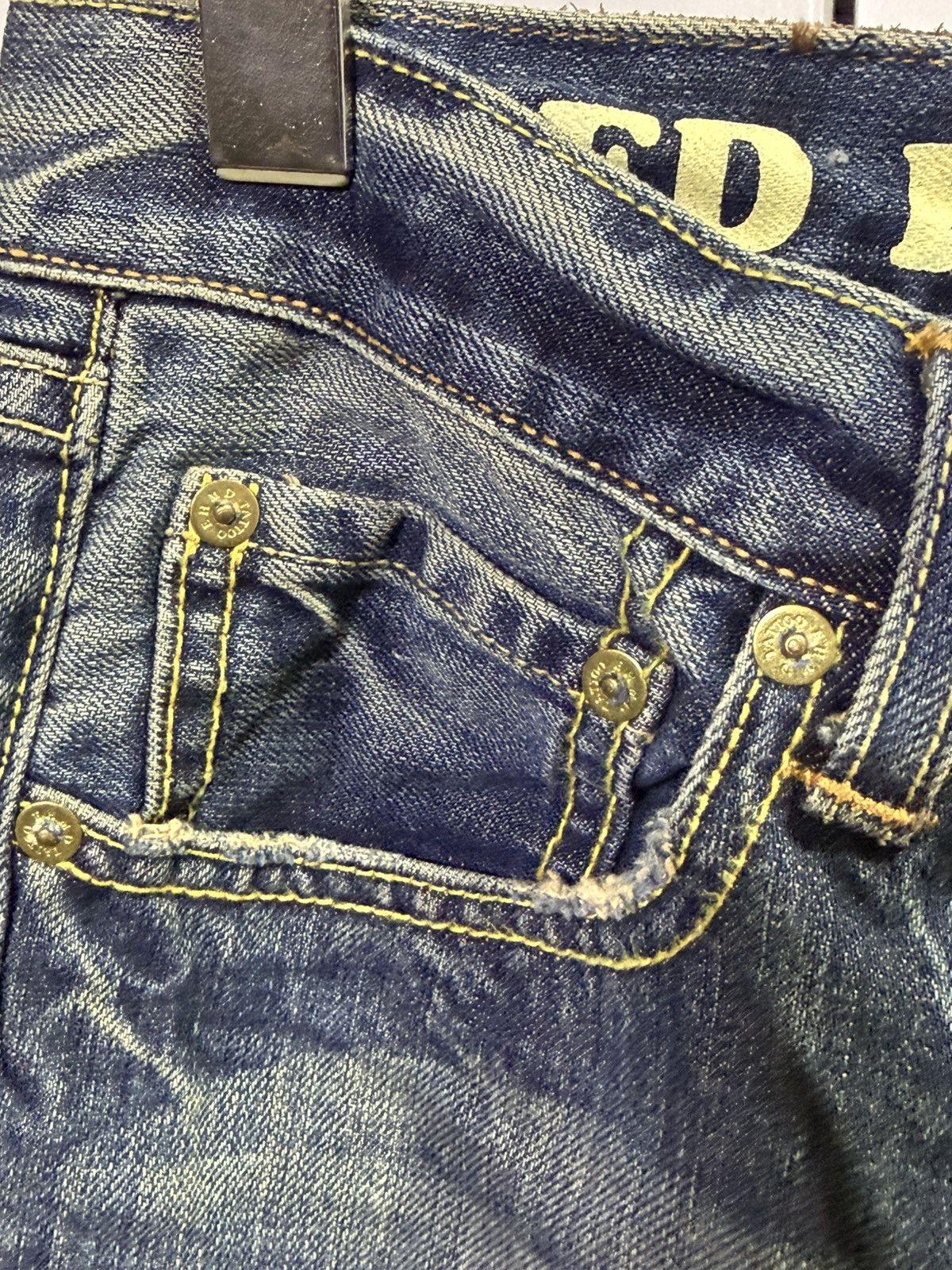 Ed Hardy Ed Hardy Skull Eagle Jeans Size US 32 / EU 48 - 9 Thumbnail