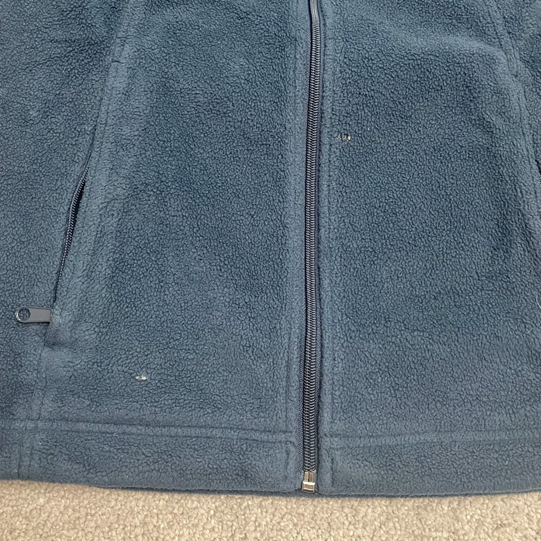 Vintage Columbia Benton Springs Fleece Jacket Womens Medium Blue Full Zip Outdoor Hike Size M / US 6-8 / IT 42-44 - 4 Thumbnail