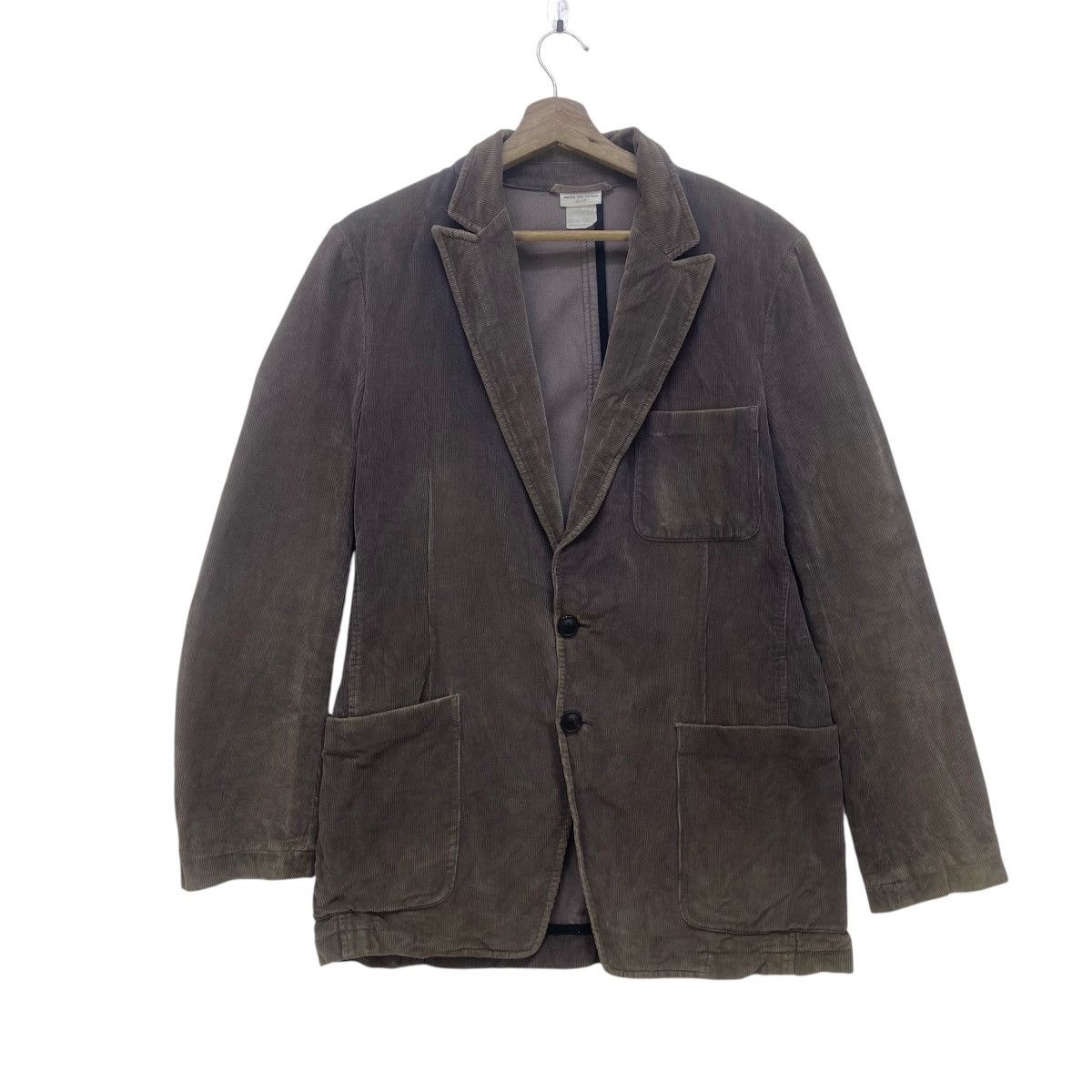 Dries Van Noten Vintage Dries Van Noten Corduroy Jacket Coat Size US S / EU 44-46 / 1 - 2 Thumbnail