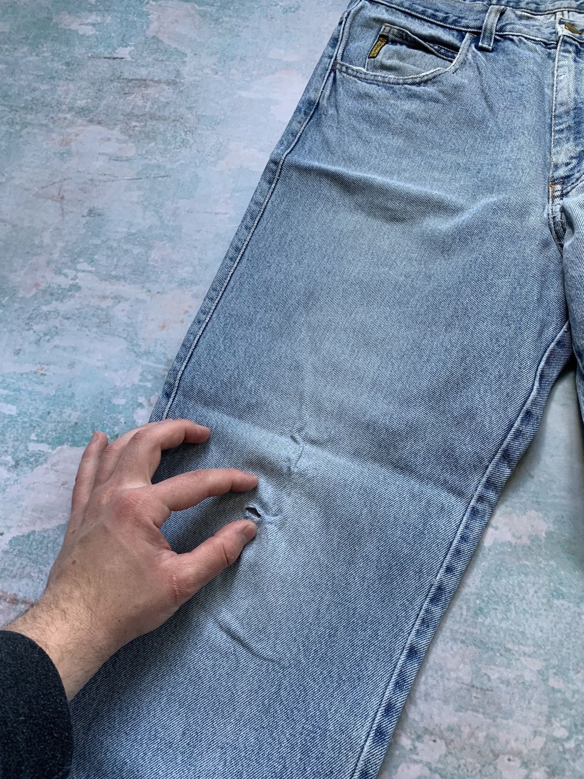 Armani Hype Armani Jeans 2000s Vintage Denim Pant Size US 34 / EU 50 - 21 Thumbnail