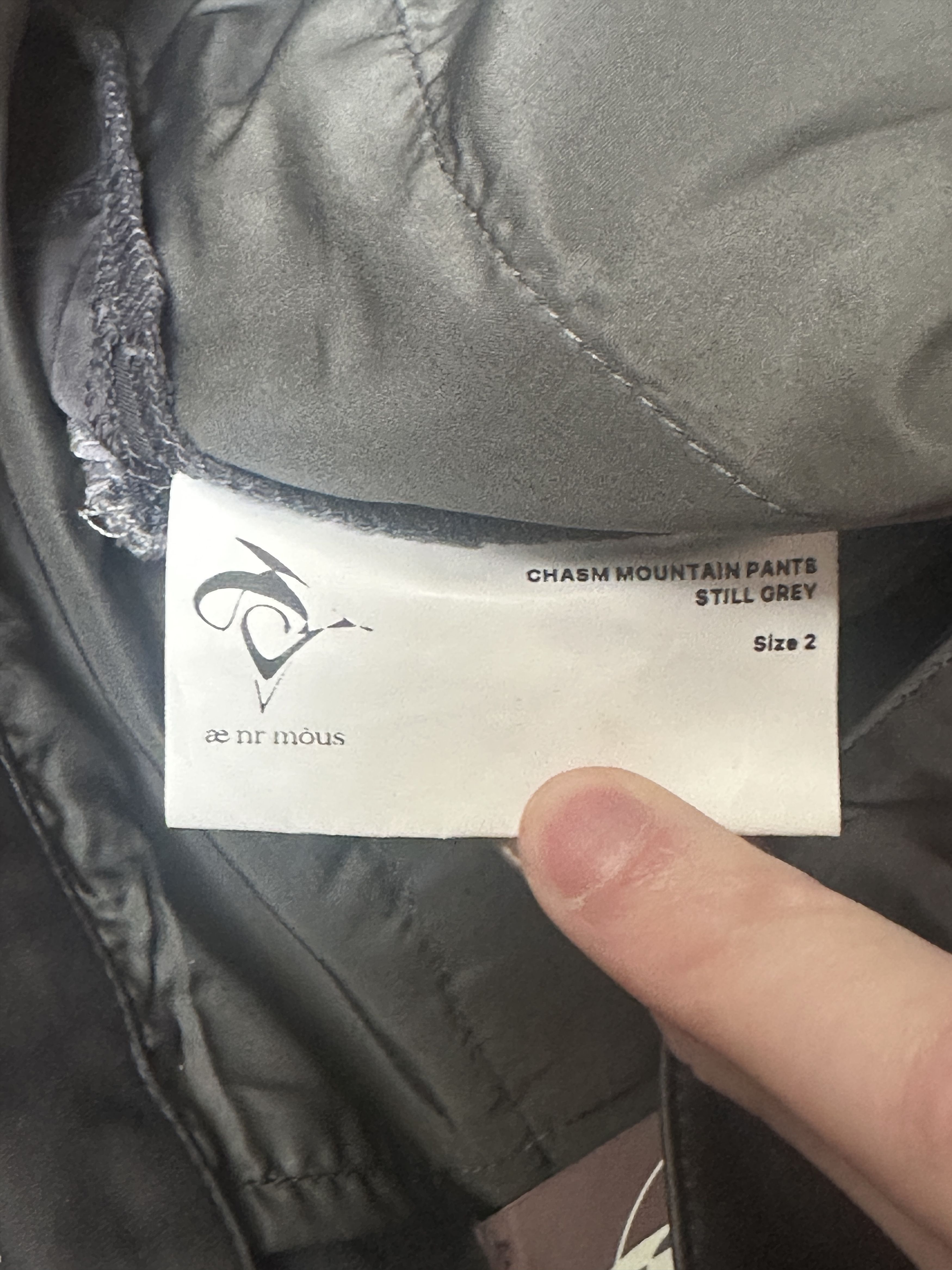 AENRMOUS aenrmous Still Grey Chasm Pocket Trousers Size US 30 / EU 46 - 6 Thumbnail
