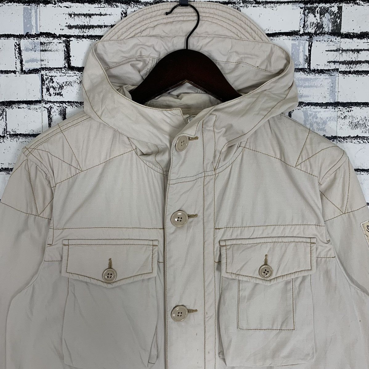 Polo Ralph Lauren × Vintage Polo Jeans Company Ralph Lauren Hoodie Jacket Denim Jacket Size US L / EU 52-54 / 3 - 2 Thumbnail
