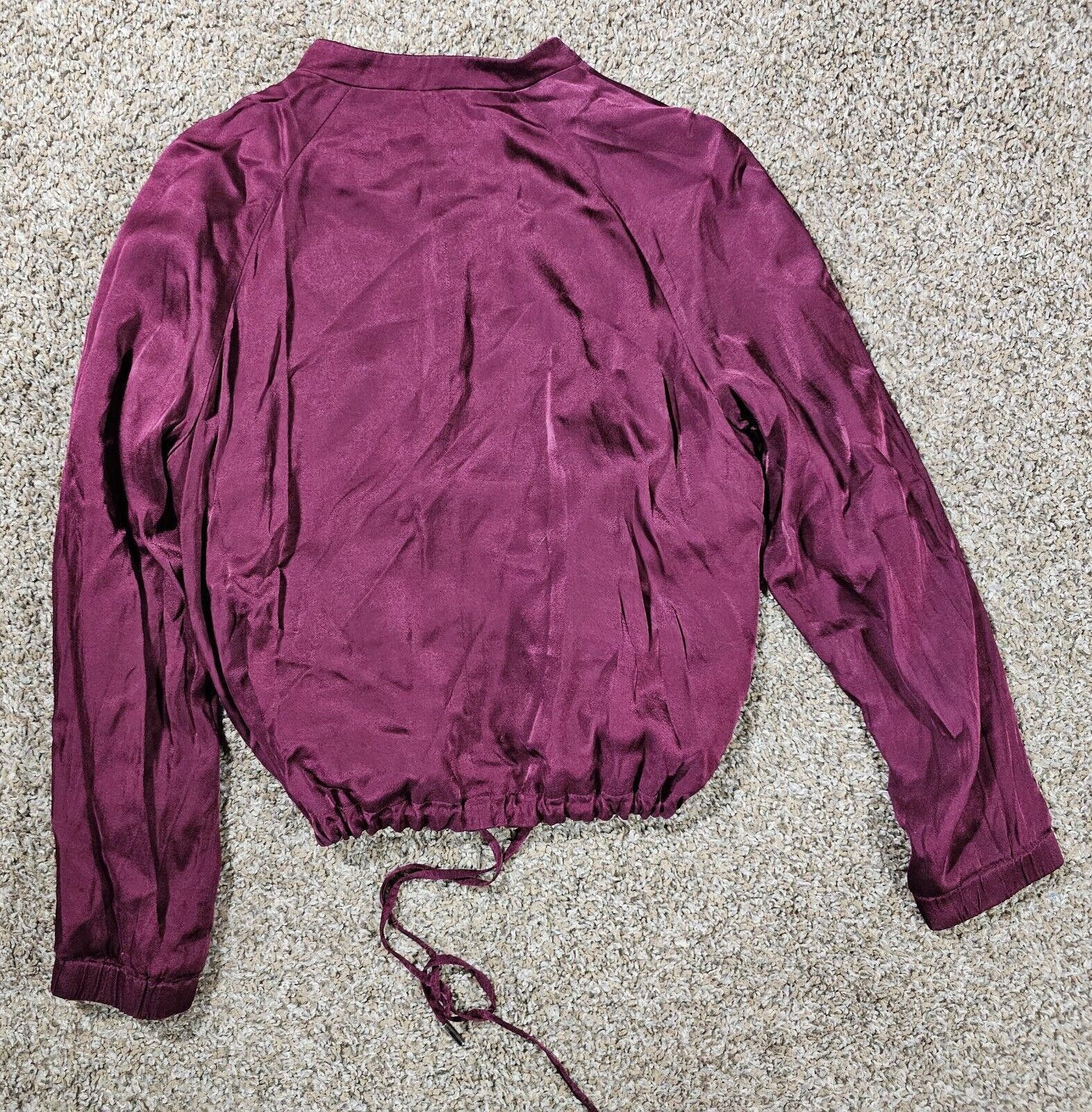 Banana Republic Banana Republic beet root fall 2018 Bomber jacket Full Zip S Size S / US 4 / IT 40 - 12 Thumbnail