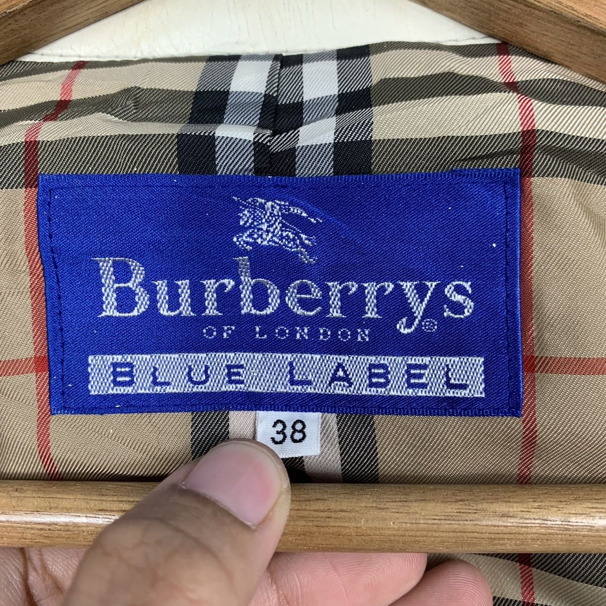 Burberry Burberry Blue Label Nova Check Wool Jacket Size XS / US 0-2 / IT 36-38 - 15 Thumbnail
