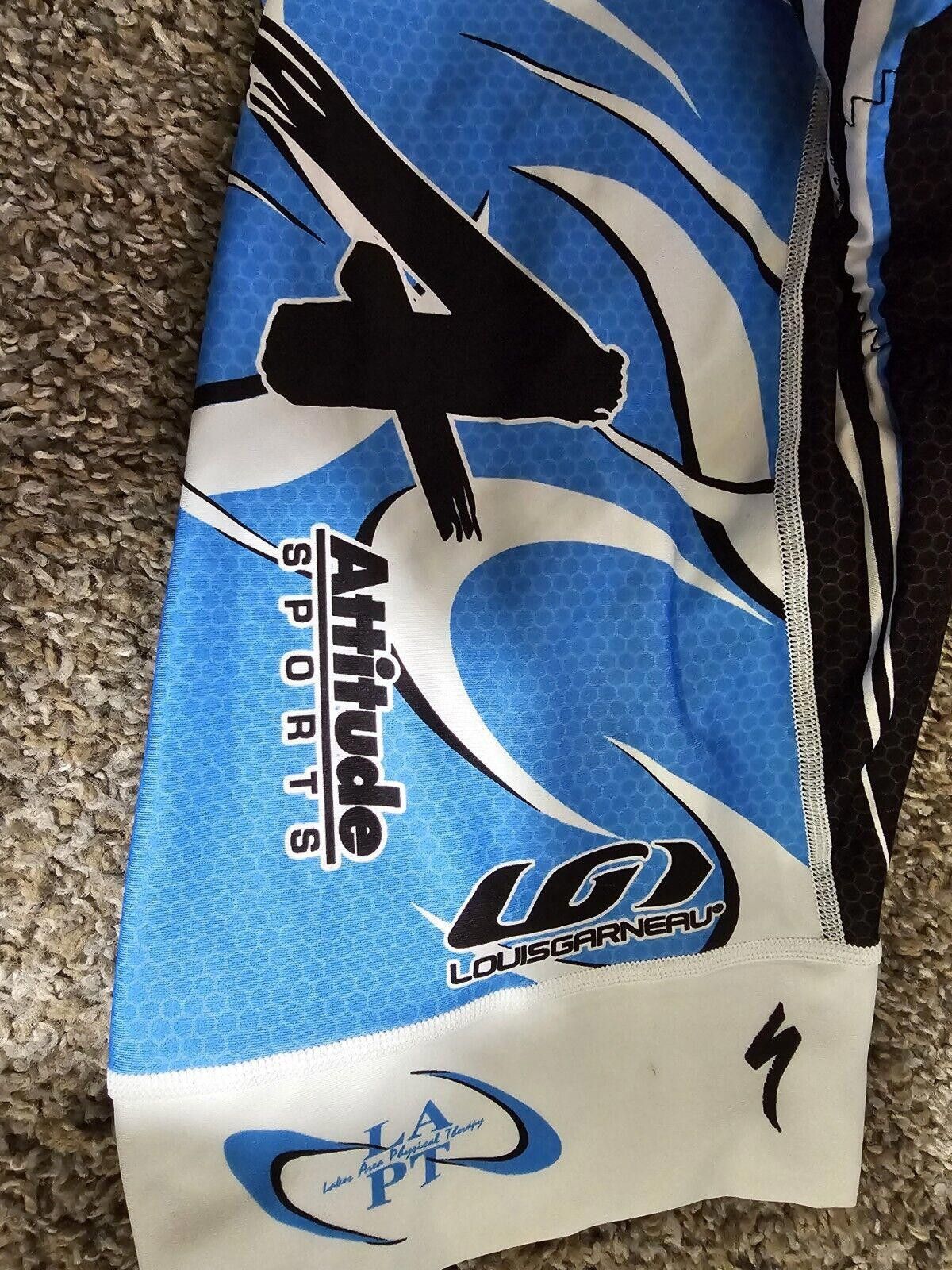 BCBGeneration Garneau Attitude Sports XL Bicycle padded bib Unitard USA Size ONE SIZE - 4 Thumbnail