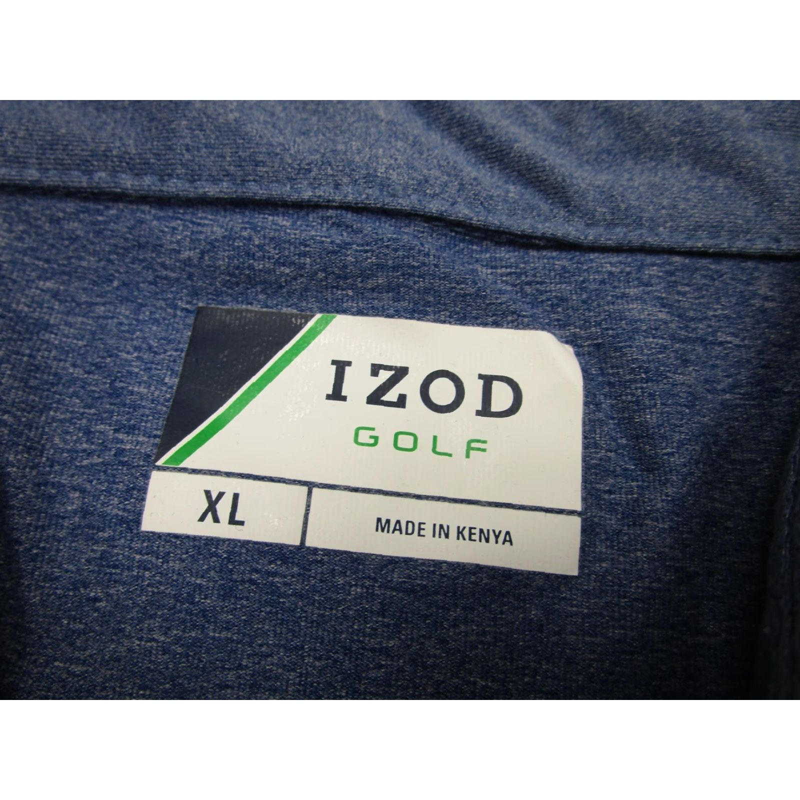 Izod Izod Polo Shirt Men XL Blue Performance Stretch Moisture Wicking Golf Short Sleeve Collared Shirt Size US XL / EU 56 / 4 - 4 Thumbnail