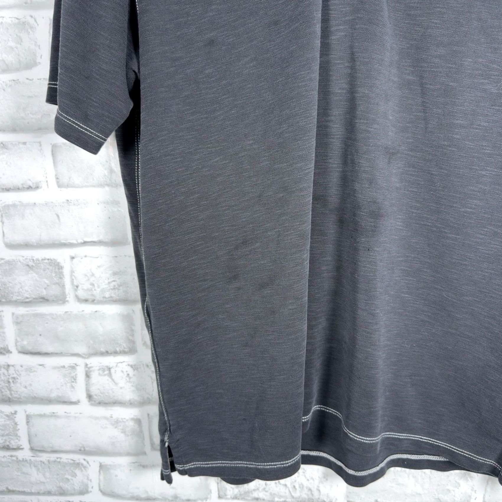 Tommy Bahama Tommy Bahama Polo Shirt Black Modal Blend Mens Size M Casual Polo Shirt Mens Black Modal Blend Size US M / EU 48-50 / 2 - 3 Thumbnail