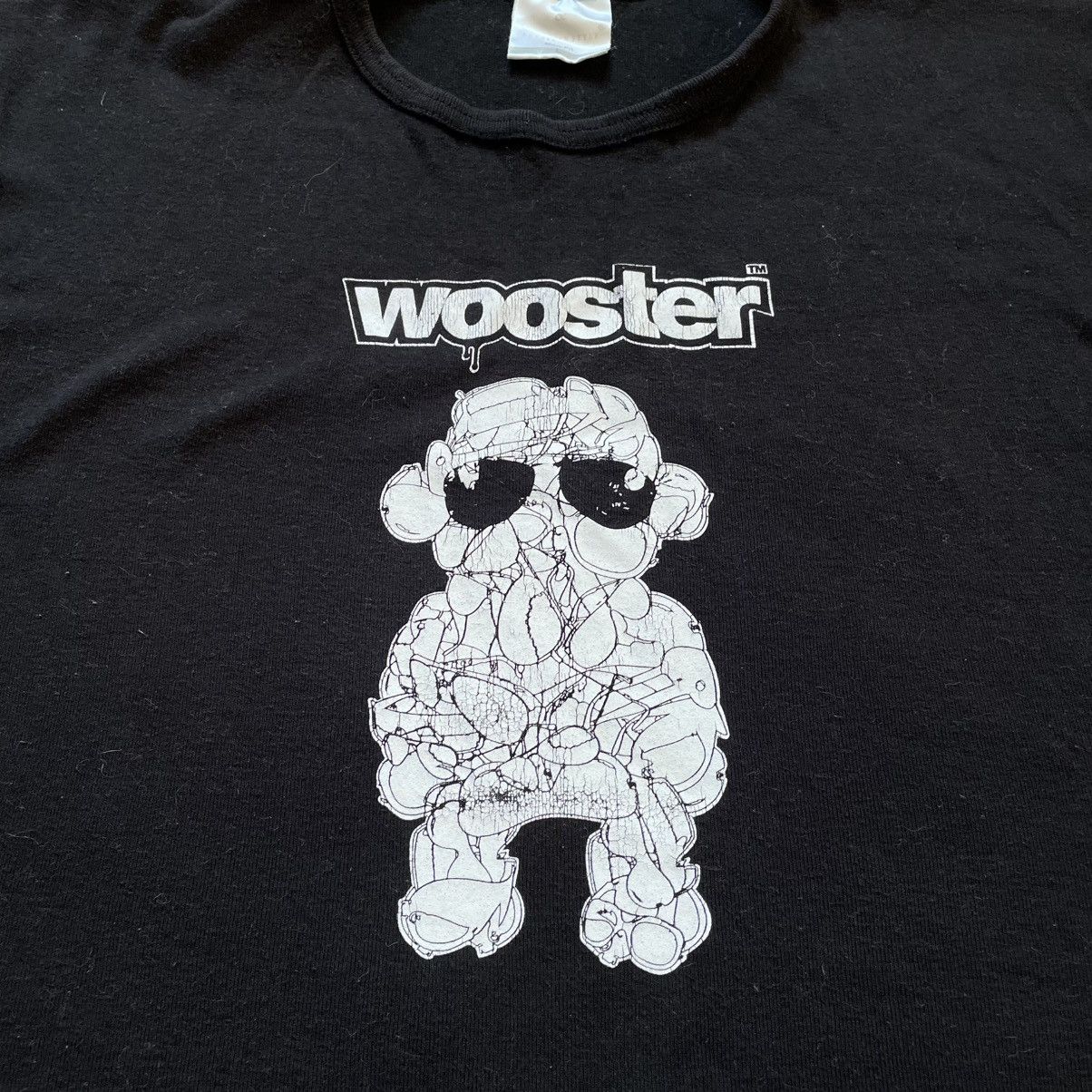 Vintage Vintage 90s Tee 90s WOOSTER Skull Sexy Vamp Dead M Size US M / EU 48-50 / 2 - 3 Thumbnail