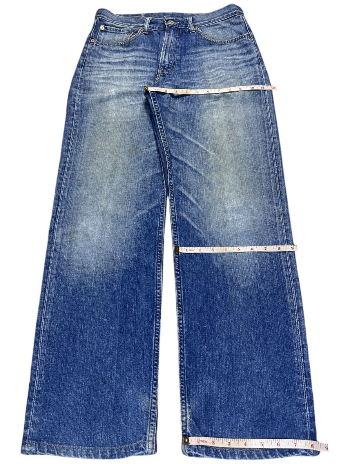 Levi's × Vintage Vintage 90s Levis 533 Mud Wash Baggy Jeans Size US 31 - 14 Thumbnail