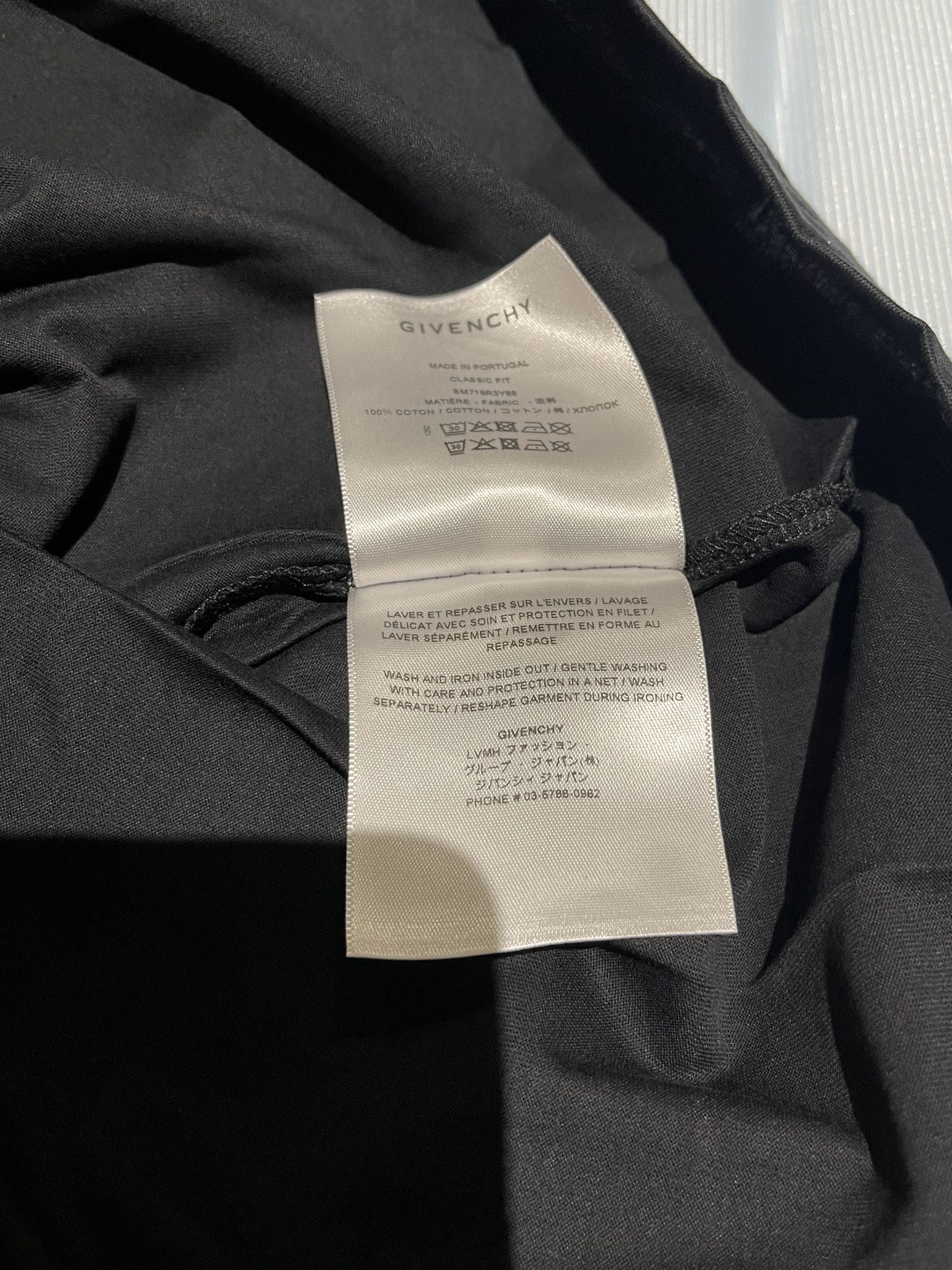 Givenchy Givenchy Embrodiery T Shirt Size US XS / EU 42 / 0 - 8 Thumbnail