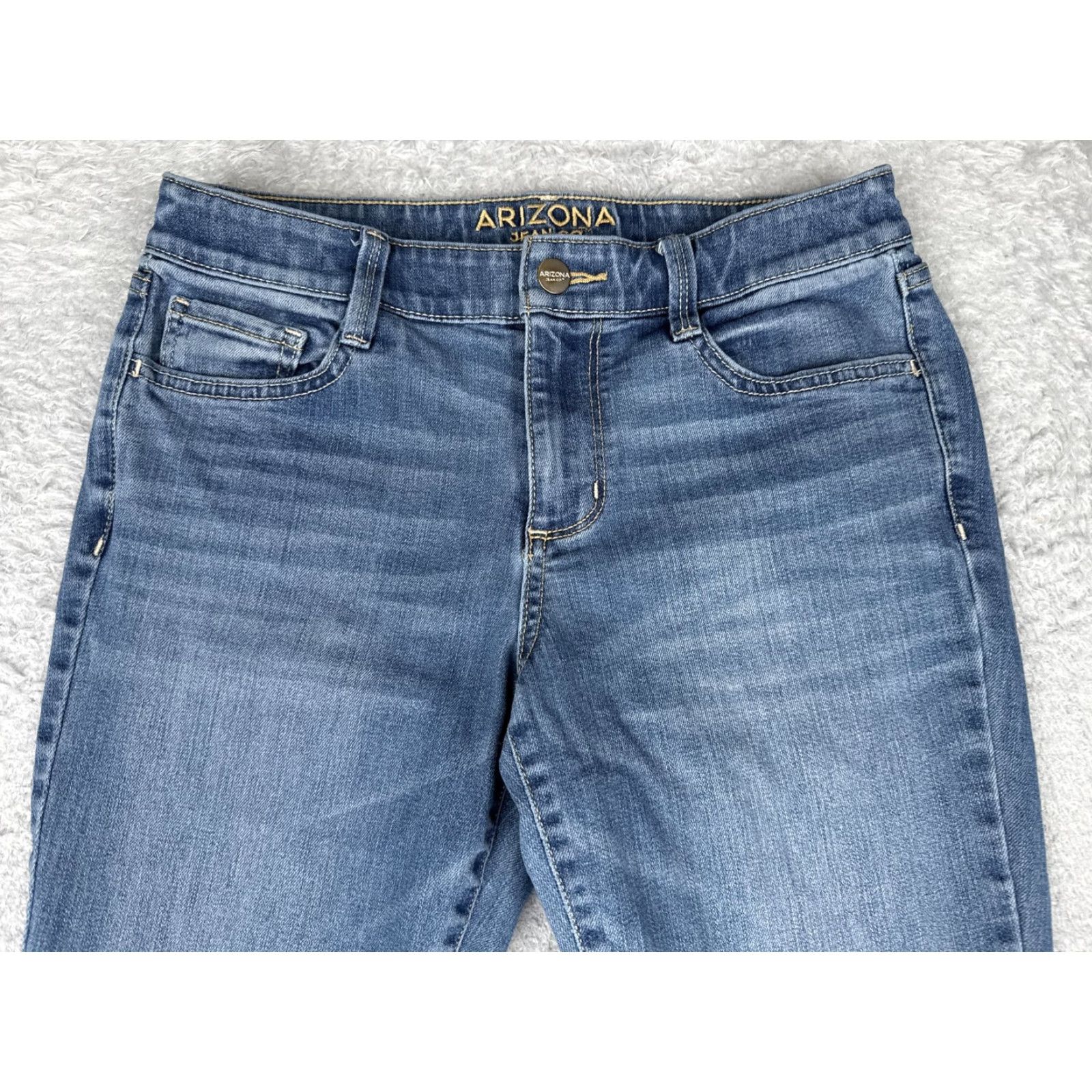 Vintage Arizona Jean Co Bootcut Jeans Womens 26x32 Blue Med Wash Mid Rise Denim Cotton Bootcut Jeans Womens 26x32 Blue Medium Wash 90s Mens? Size 26" / US 2 / IT 38 - 4 Thumbnail