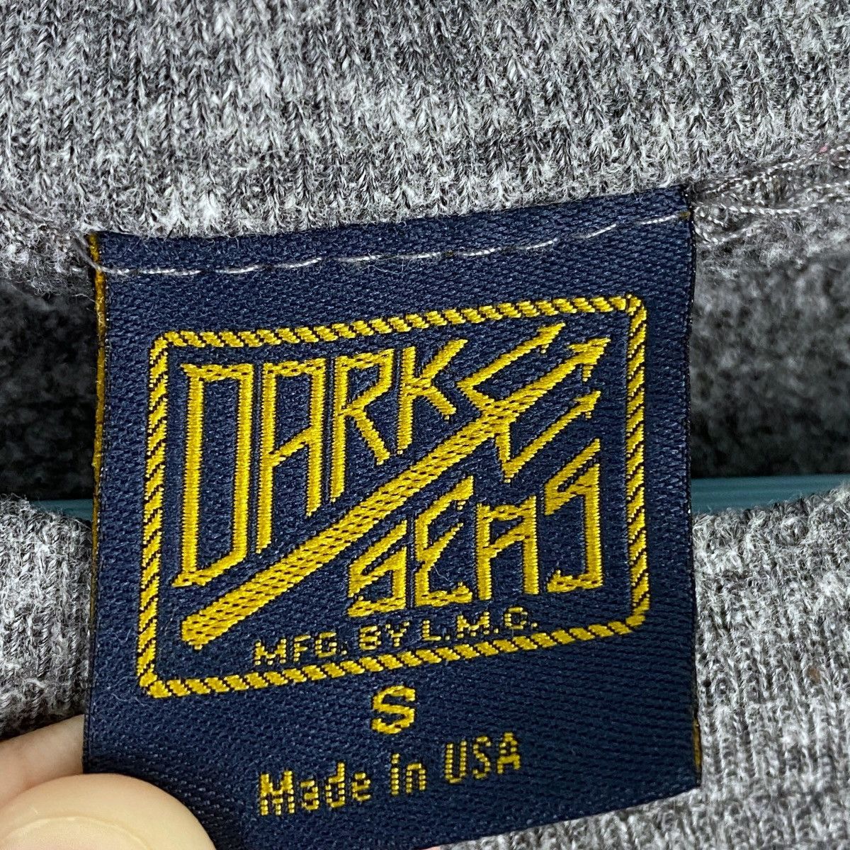 Dark Seas Division × Vintage Vintage Dark Seas Printed Crewneck Sweatshirt Dark Gray Size US L / EU 52-54 / 3 - 5 Thumbnail