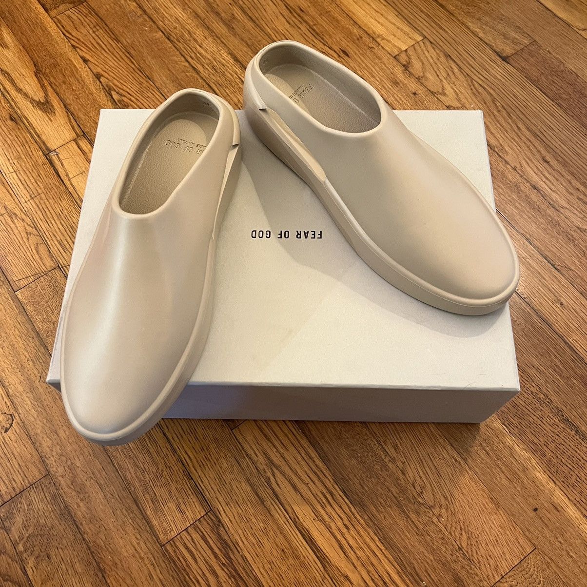 Fear of God ✨FEAR OF GOD | The California Slide, Almond, LIKE NEW ✨ Size US 11 / EU 44 - 2 Thumbnail