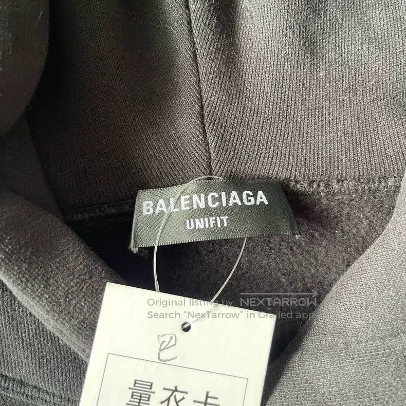 Balenciaga Balenciaga NASA Collaboration Patch Embroidery Hooded Swea Size US XXS / EU 40 - 4 Thumbnail
