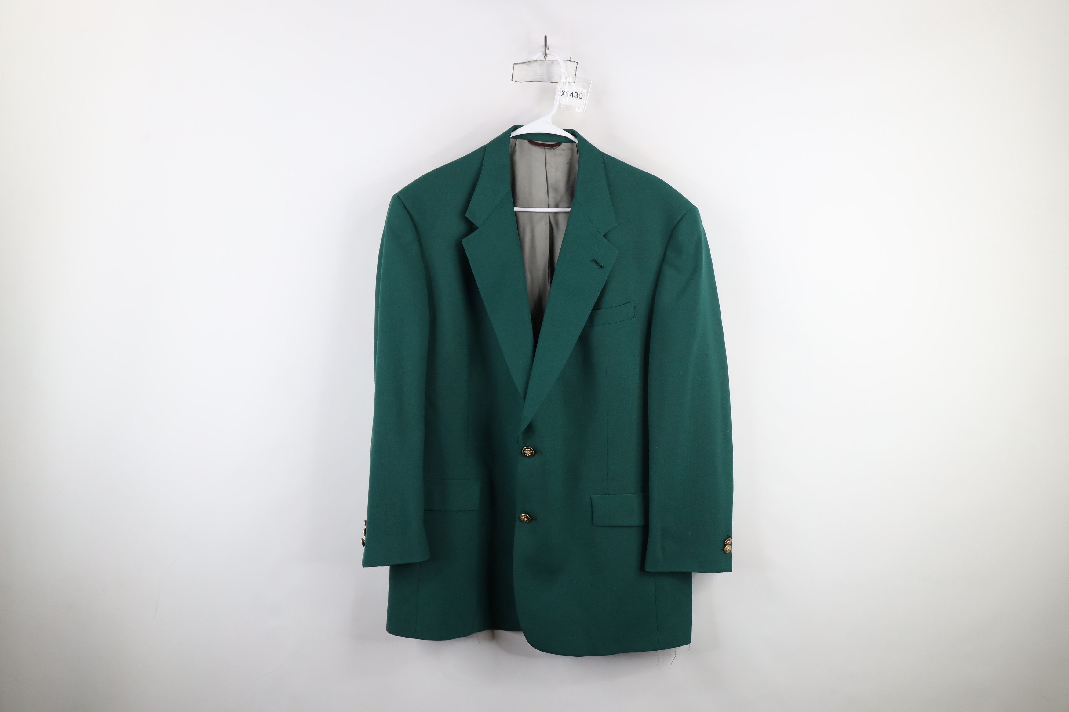 Vintage Vintage 70s 80s Golf 2 Button Blazer Suit Jacket Green USA Size US XXL / EU 58 / 5 - 1 Thumbnail