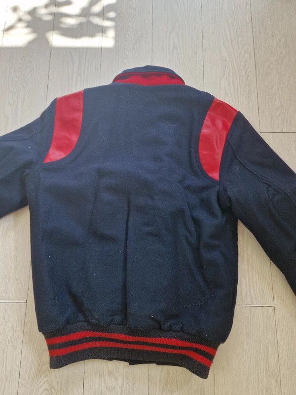 Japanese Brand Woolen varsity baseball jacket ULC embroidery Size US L / EU 52-54 / 3 - 2 Thumbnail