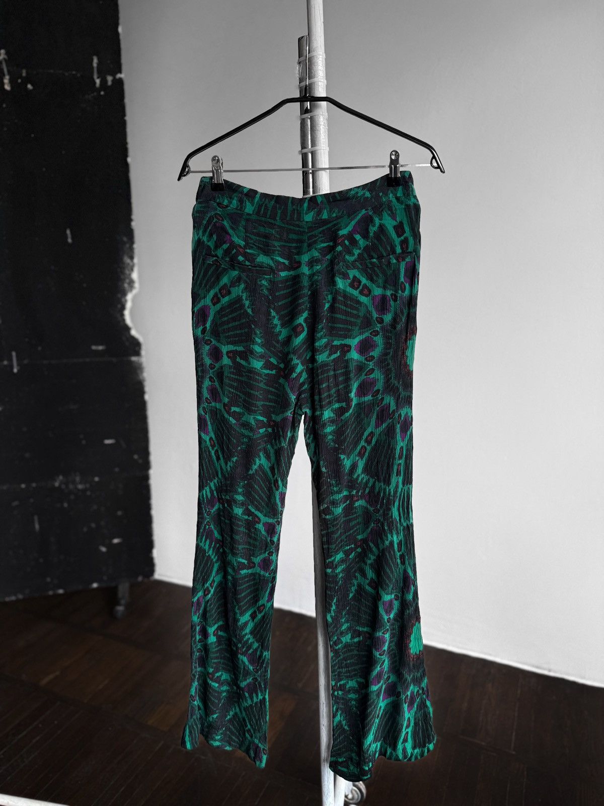 ba&sh Ba&Sh Womens Psychedelic Print Wide Leg Clyde Flared Pants Size 30" / US 8 / IT 44 - 6 Thumbnail