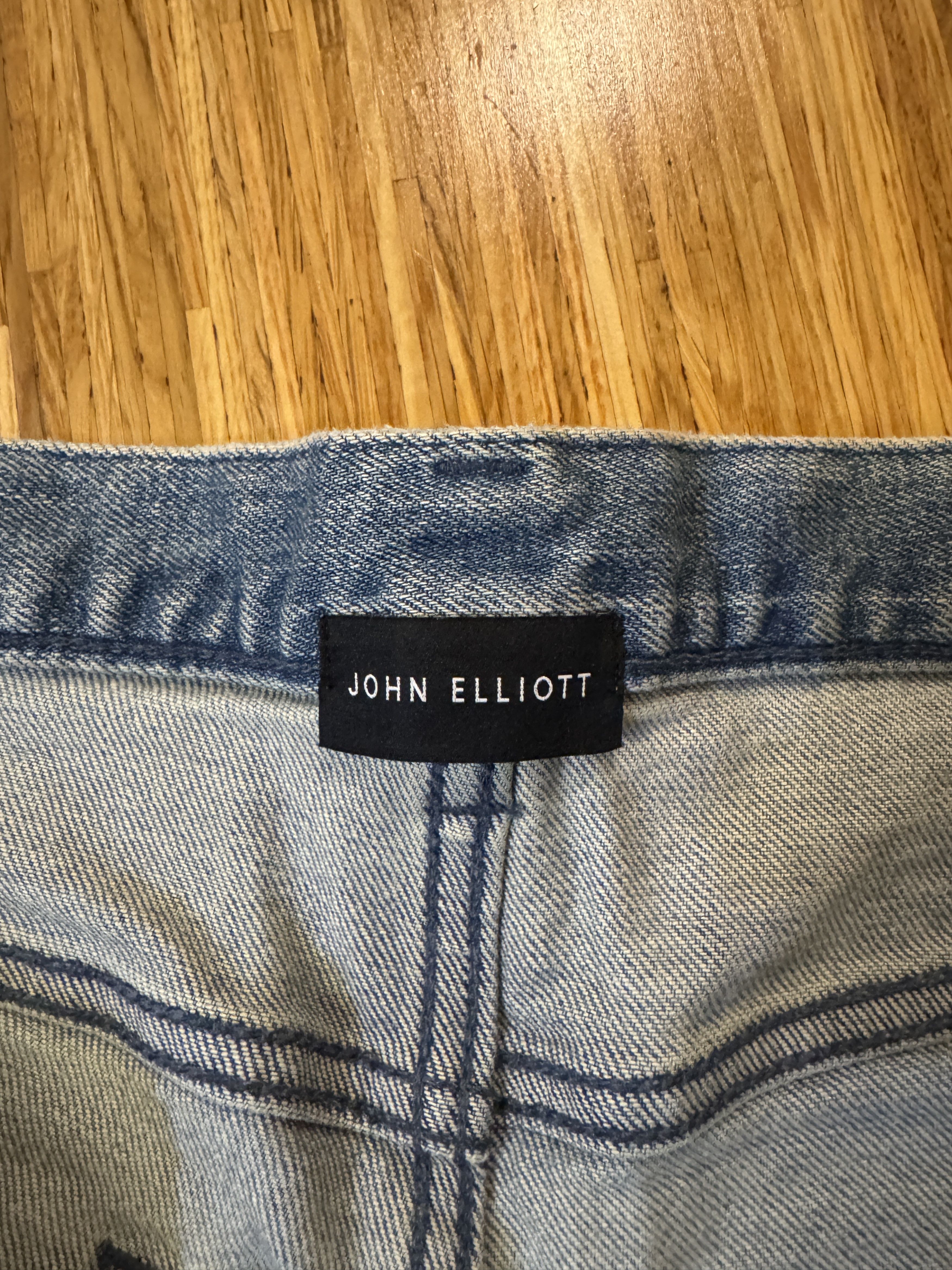 John Elliott The Cast 2 Denim Jeans Coast Size US 30 / EU 46 - 4 Thumbnail