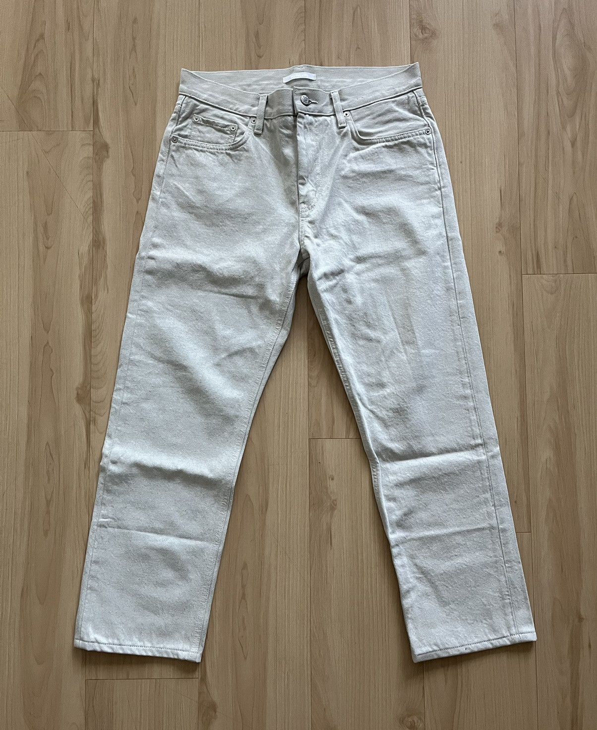 Helmut Lang White Jeans | Grailed
