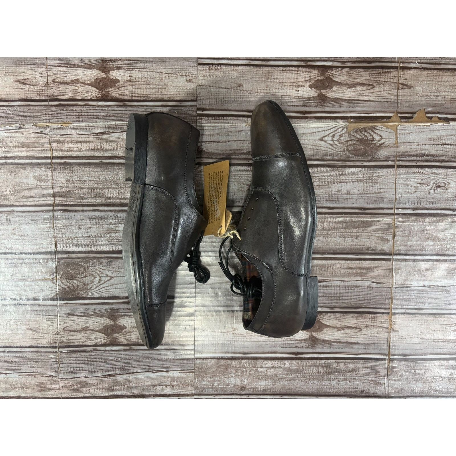 Bed Stu Bed Stu Goodman Lace Up Cap Toe Leather Oxford Shoe size 9 b Size US 9 / EU 42 - 5 Thumbnail