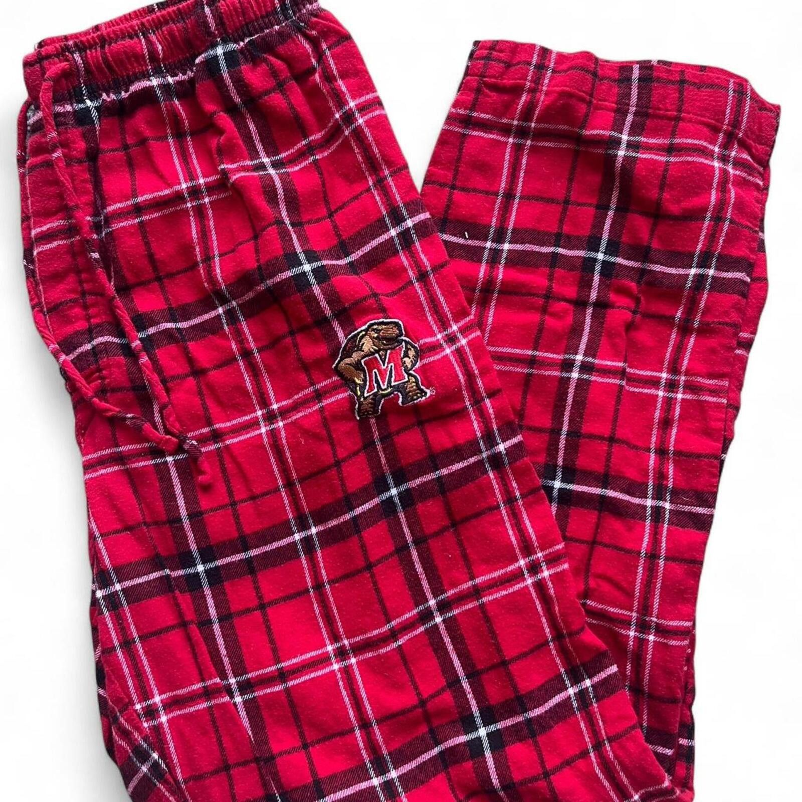 Other University of Maryland Terps Plaid Flannel Pajamas Size Med Size ONE SIZE - 1 Thumbnail