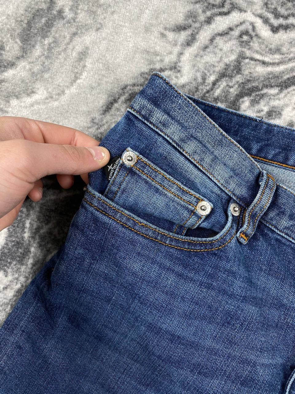 Stone Island Stone Island Denim Jeans Junior Size 14/170 Blue Size US 29 - 10 Thumbnail